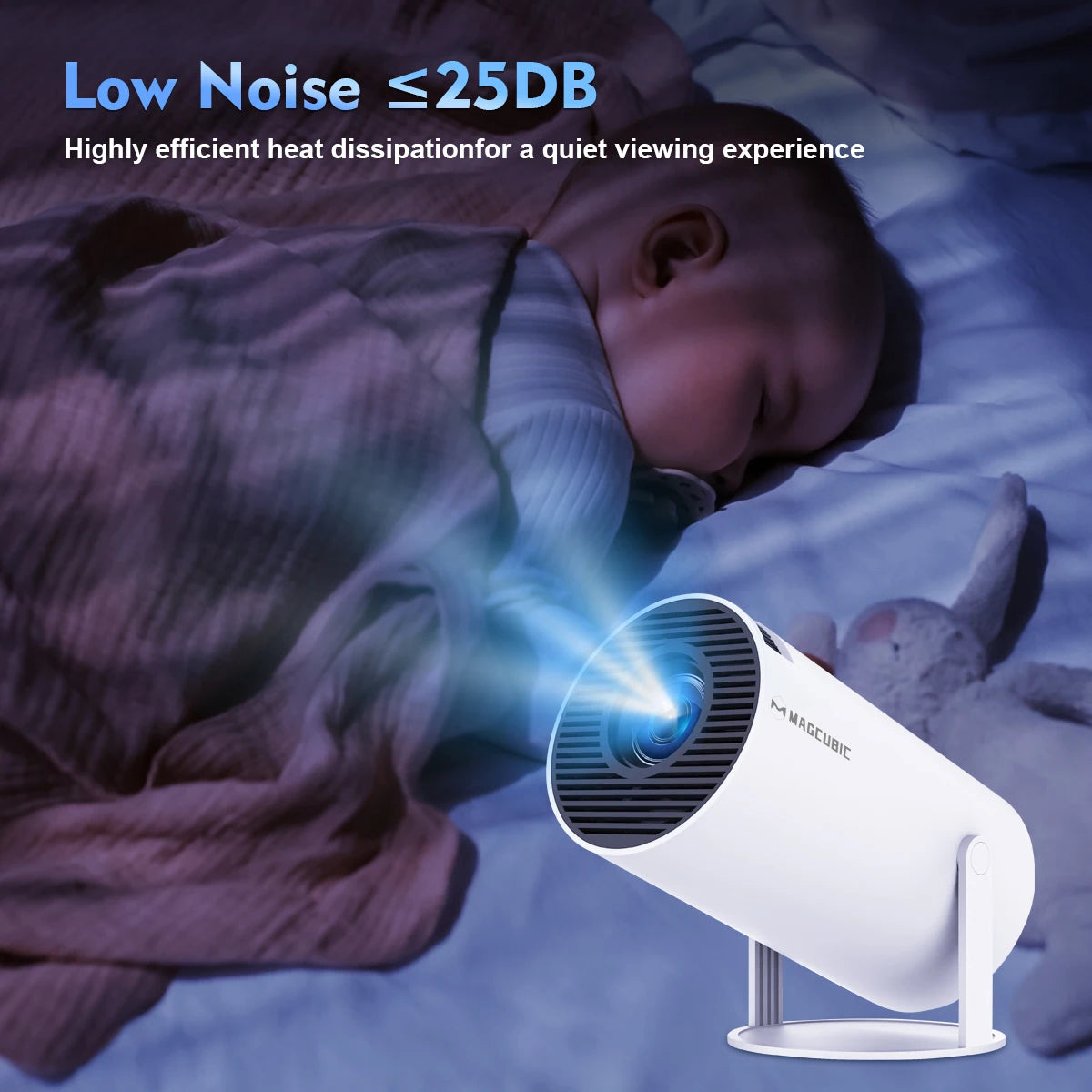 MAGCUBIC HY300 Pro 8K Android 14 Home Cinema Projector