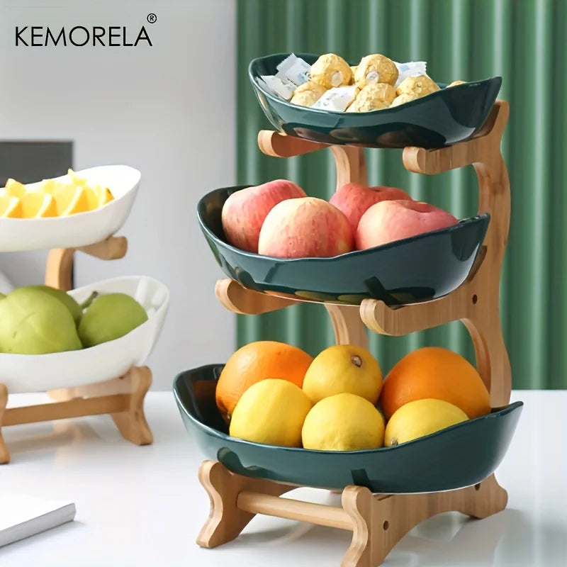 Modern Multi-Layer Fruit & Dessert Stand