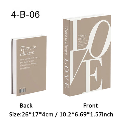 Luxury Decorative Book Box Set