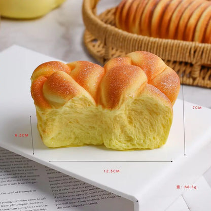 Bread Squishy Fidget Toy