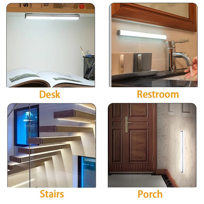 Wireless LED Motion Sensor Light for Cabinet & Stairs