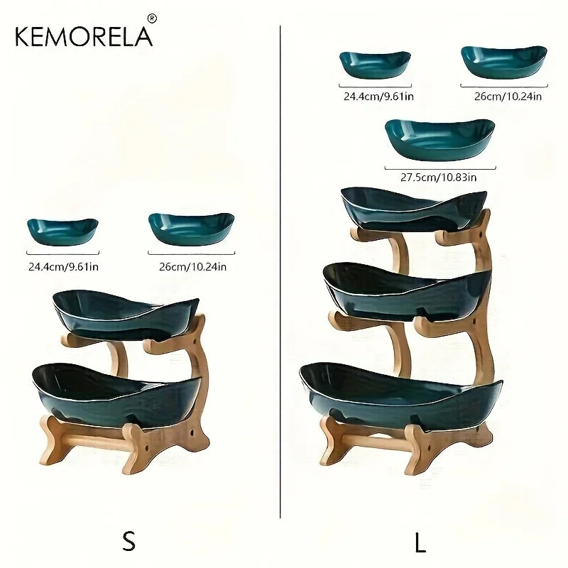 Modern Multi-Layer Fruit & Dessert Stand