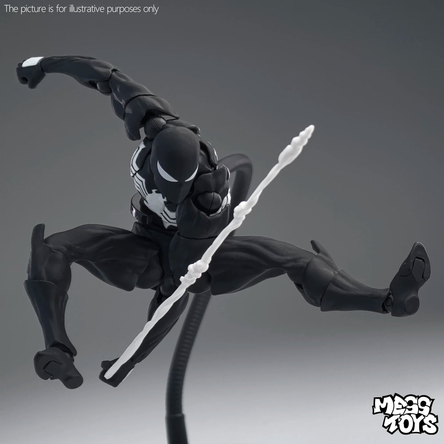 Spiderman Figure Black Suit Action Figure