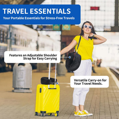 Innovative Fillable U-Shape Travel Neck Pillow