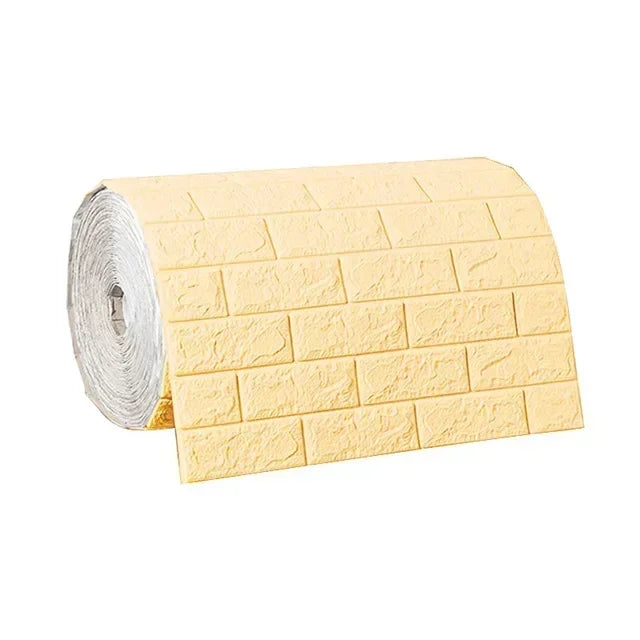 Self-Adhesive 3D Brick Wallpaper Panels