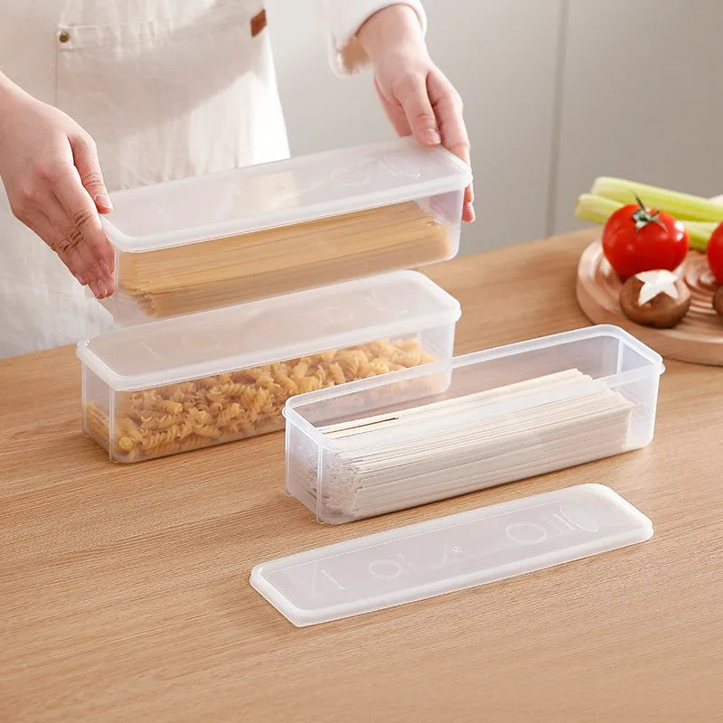 4pc Reusable Plastic Food Storage Containers for Fridge