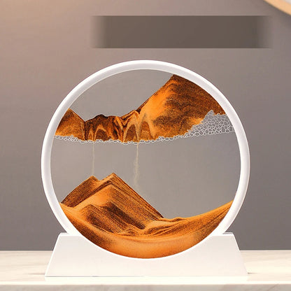 Deep Sea Moving Sand Art Glass Picture