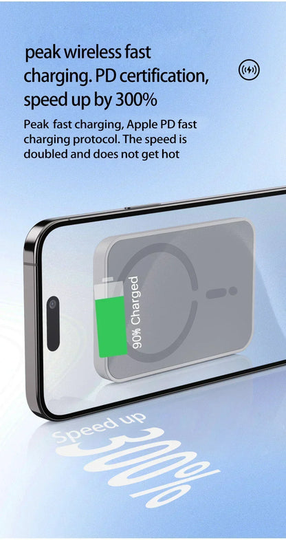 Magnetic Car Phone Holder & 30W MagSafe Wireless Charger