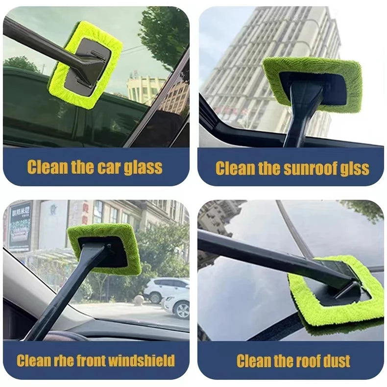 Interior Windshield Cleaning Brush Kit