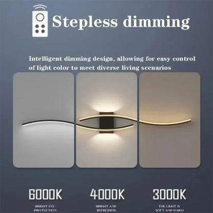 Modern Dimmable LED Bar Wall Lamp