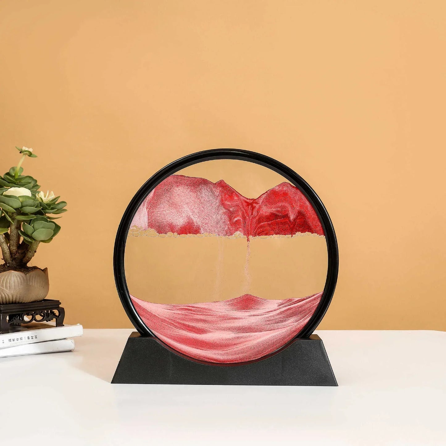 Deep Sea Moving Sand Art Glass Picture