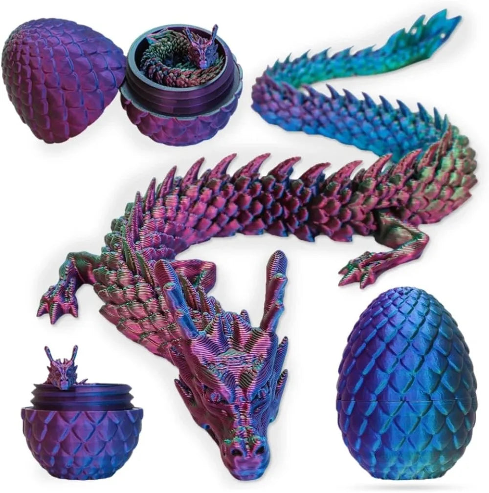 3D Mini Chinese Dragon Surprise Egg