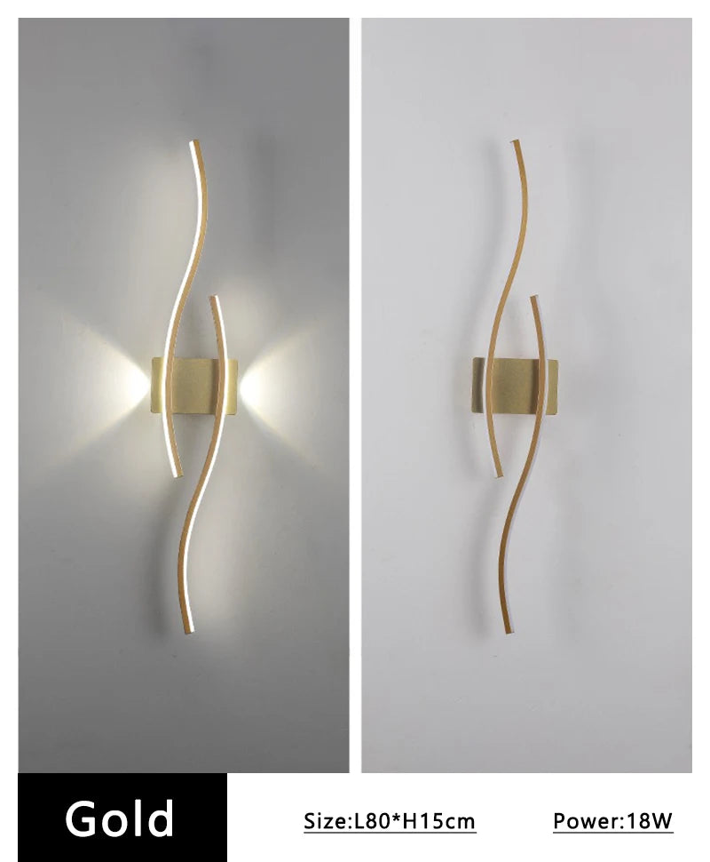 Modern Dimmable LED Bar Wall Lamp