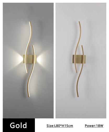 Modern Dimmable LED Bar Wall Lamp