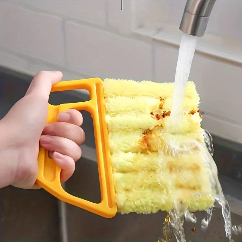 Detachable Washable Blind Cleaning Duster Brush