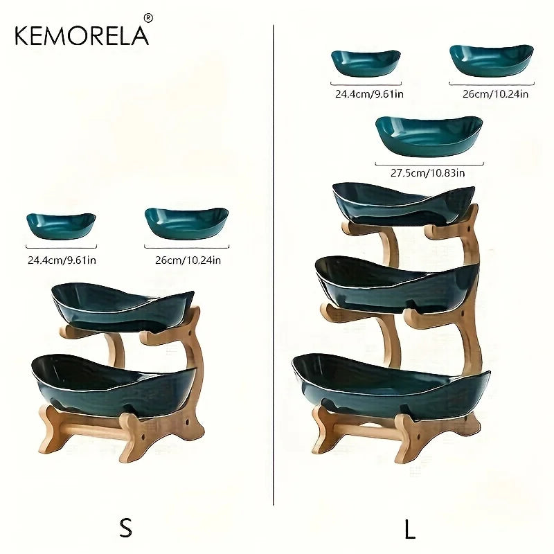 Modern Multi-Layer Fruit & Dessert Stand