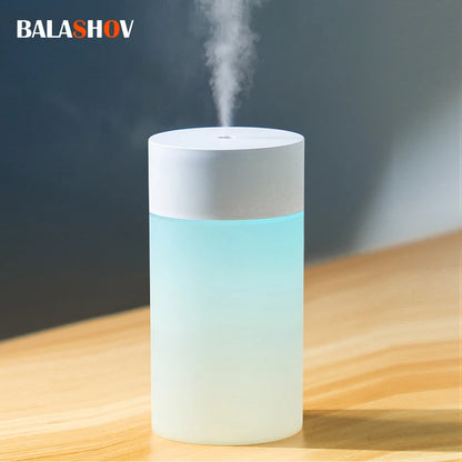 USB Mini Air Humidifier & Aroma Diffuser with LED