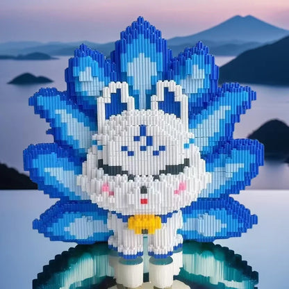3695-Piece Nine-Tailed Fox Building Blocks