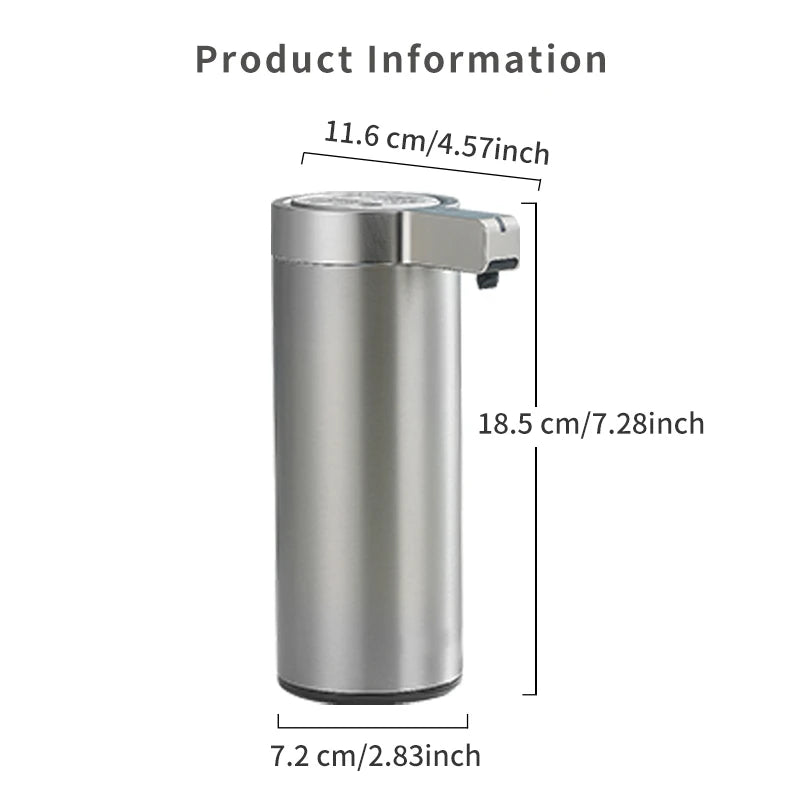 Automatic Touchless Soap Dispenser 270ML Stainless Steel