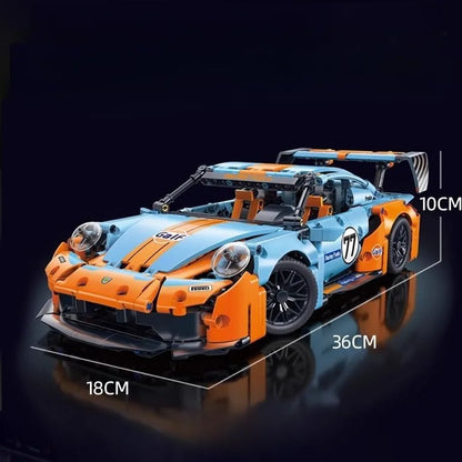 Technical Racing Sport Car Building Blocks