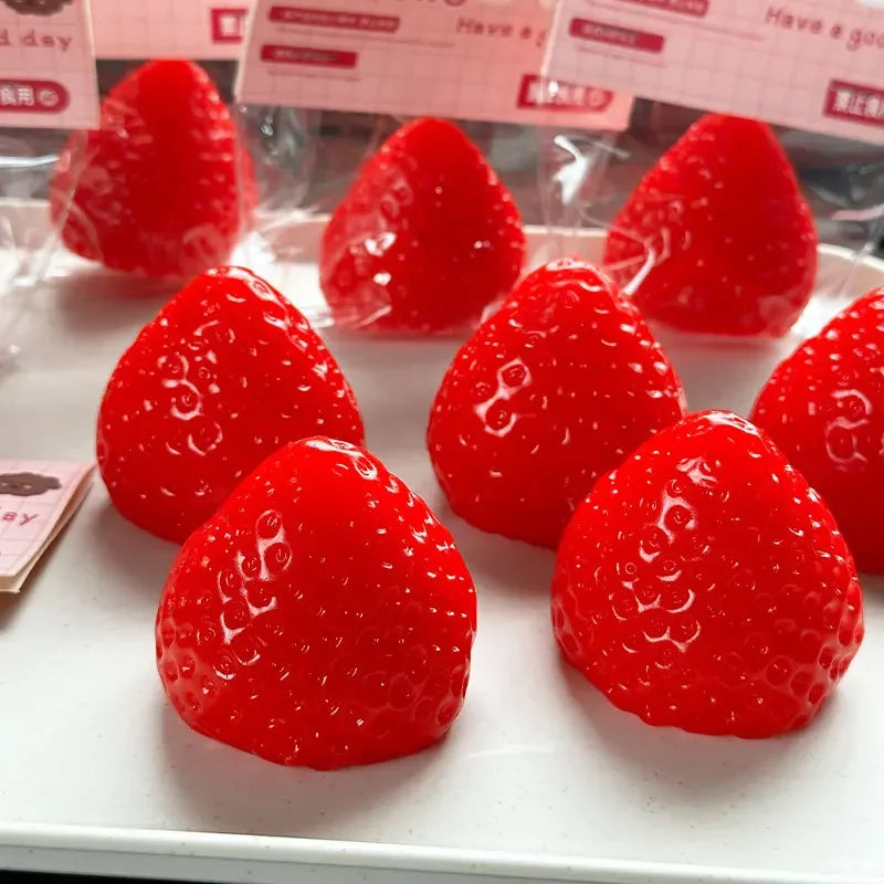 Big Strawberry Squeeze Squishy Toy