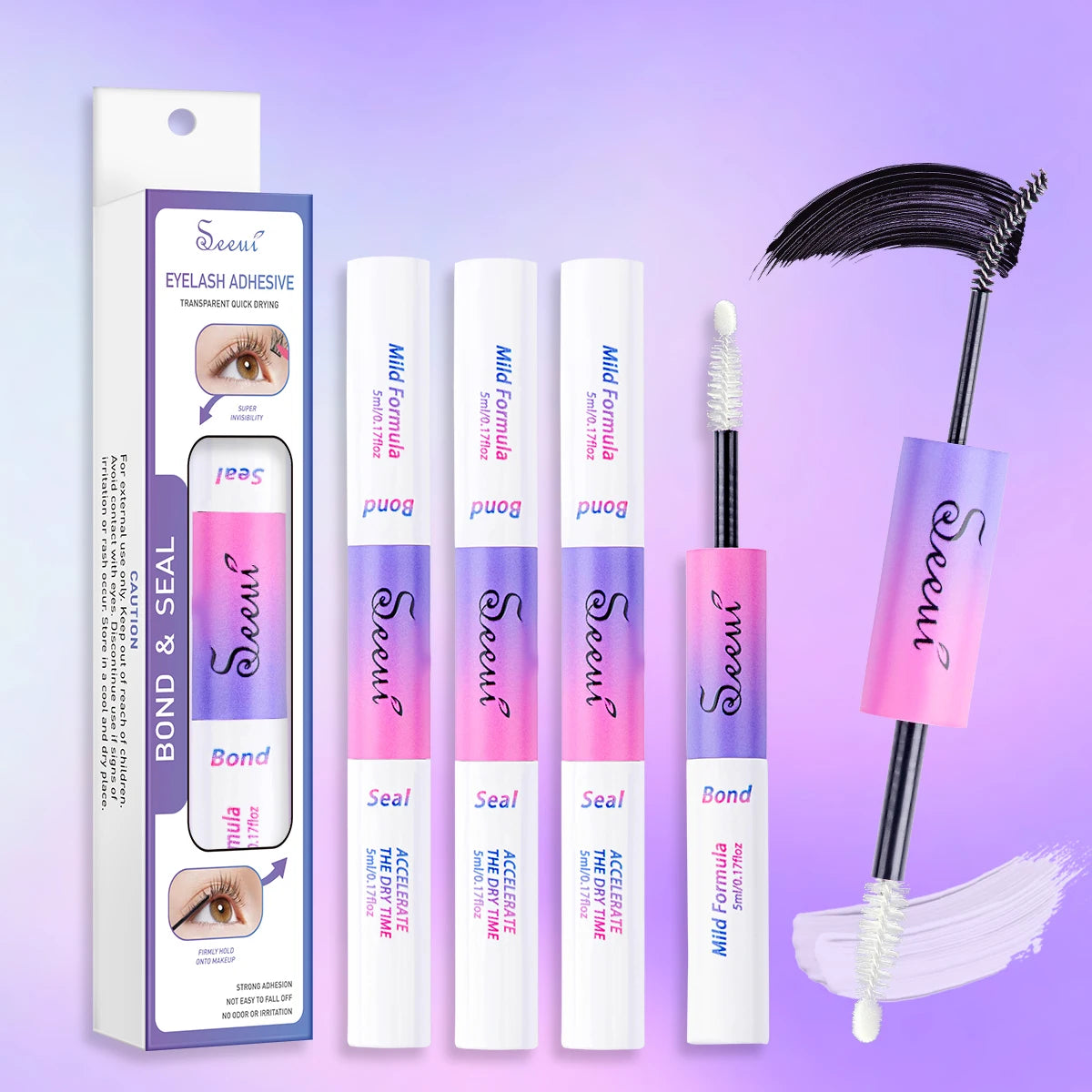 Eyelash Glue and Seal for Eyelash