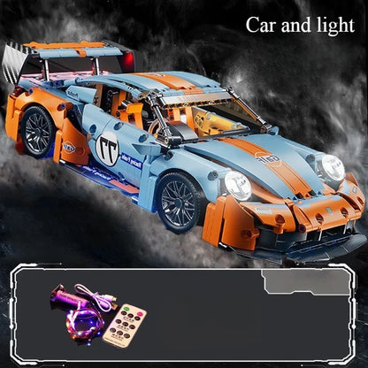 Technical Racing Sport Car Building Blocks