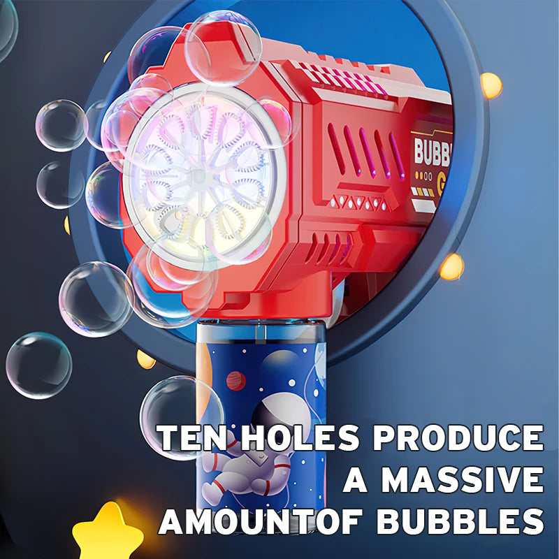 Automatic Space Bubble Blowing Toy