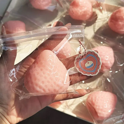 Big Strawberry Squeeze Squishy Toy