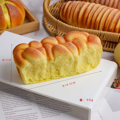 Bread Squishy Fidget Toy