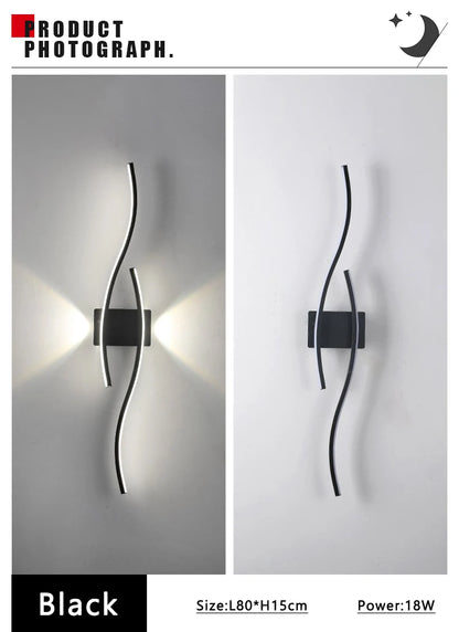 Modern Dimmable LED Bar Wall Lamp