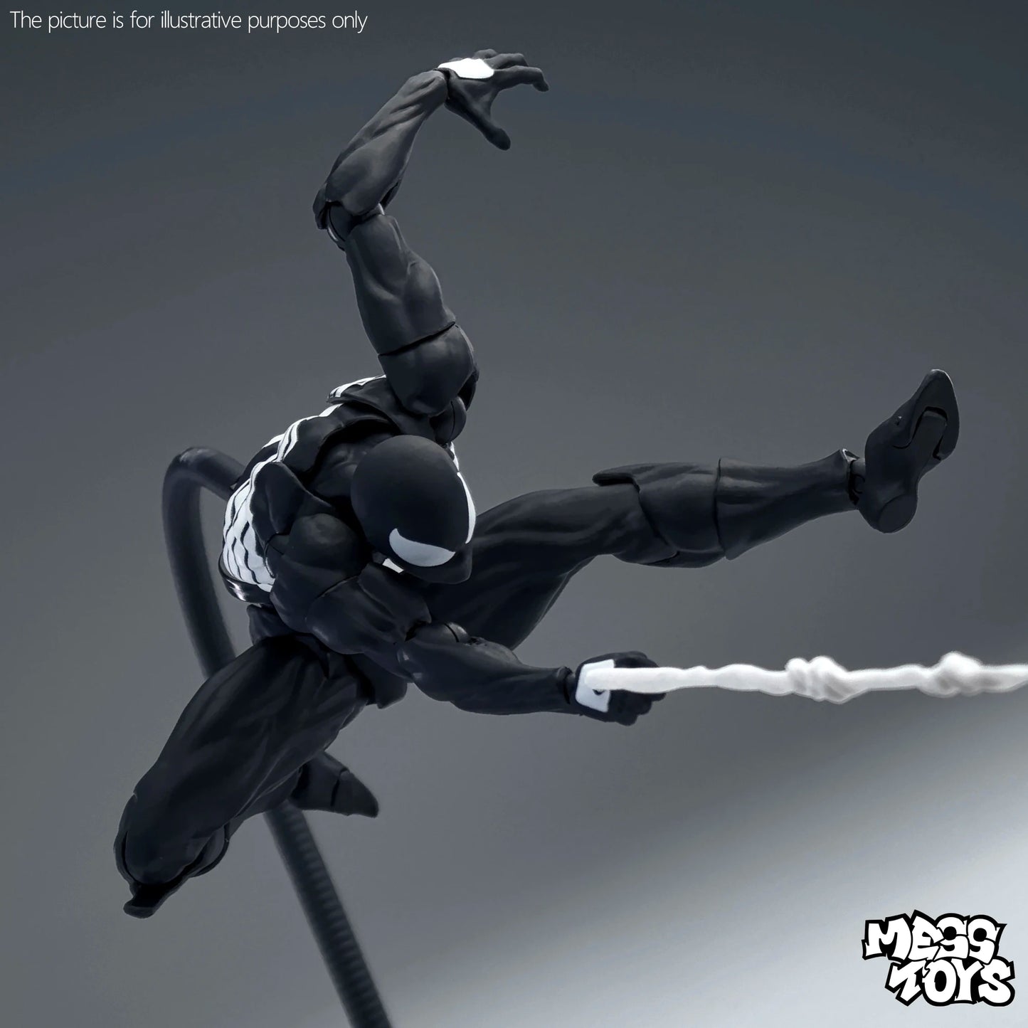 Spiderman Figure Black Suit Action Figure