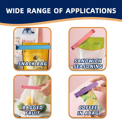 12pc Airtight Food Bag Clips – Leakproof & Dishwasher Safe