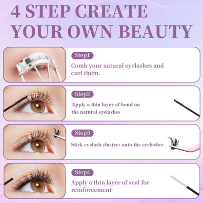 Eyelash Glue and Seal for Eyelash