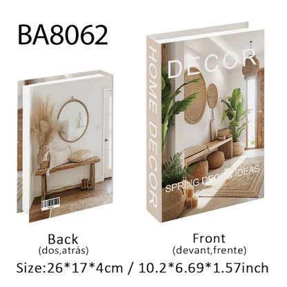 Luxury Decorative Book Box Set