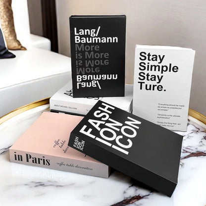 Luxury Decorative Book Box Set