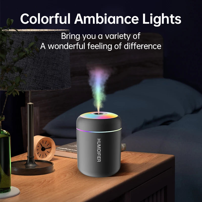 180ML Mini USB Aroma Humidifier & Diffuser