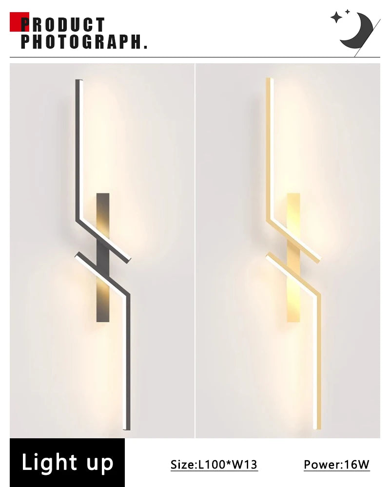 Modern Dimmable LED Bar Wall Lamp