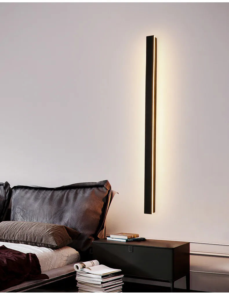 LED strip background wall lamp