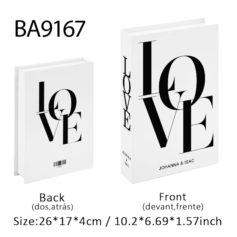 Luxury Decorative Book Box Set