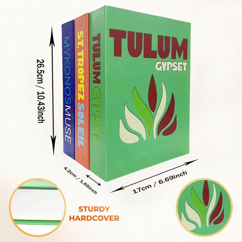 Luxury Decorative Book Box Set