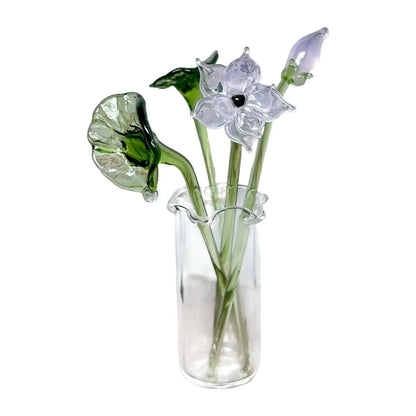 Eternal Glass Flower Bouquet in Vase