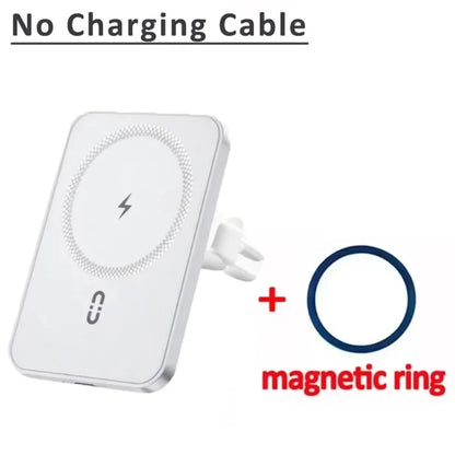 Magnetic Car Phone Holder & 30W MagSafe Wireless Charger