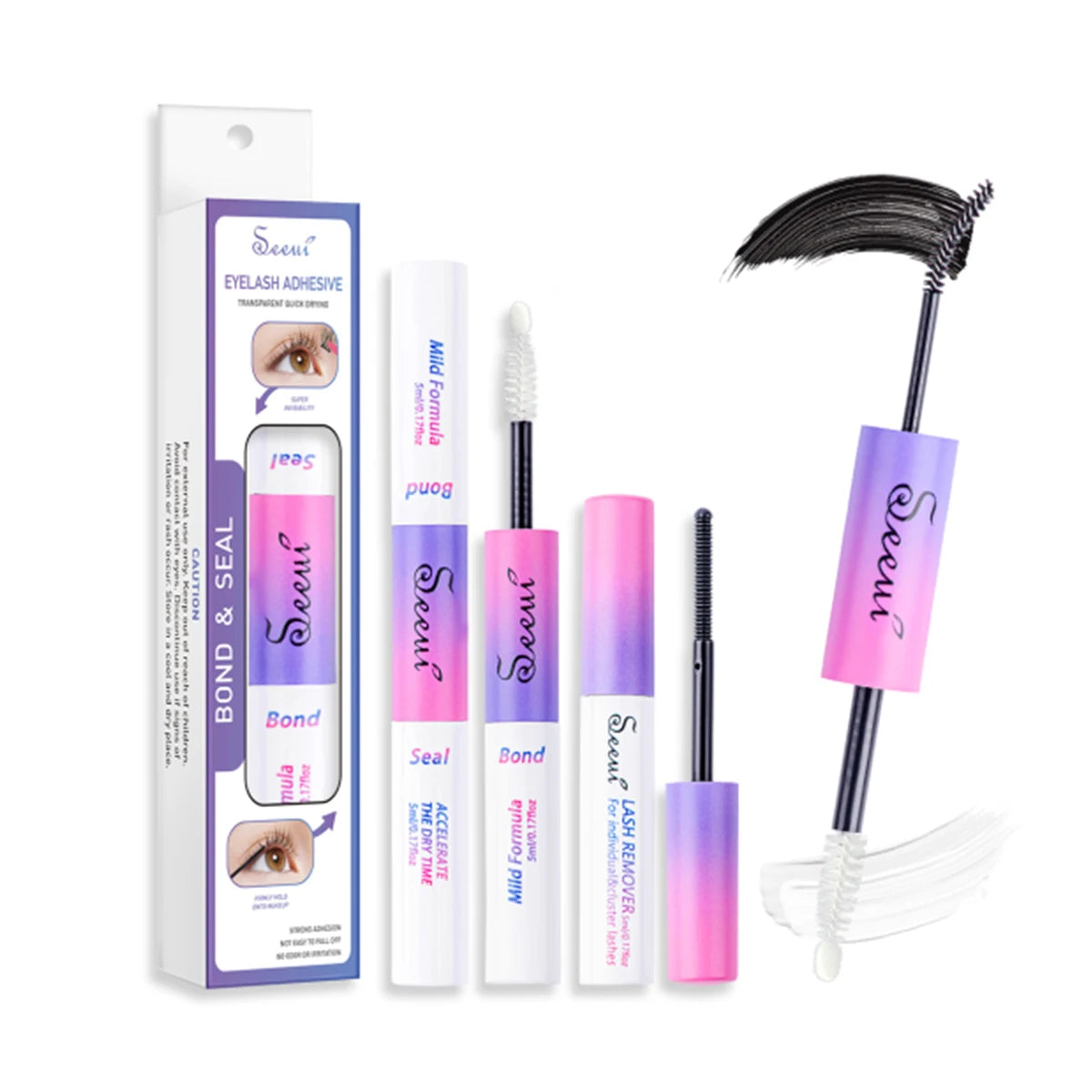 Eyelash Glue and Seal for Eyelash