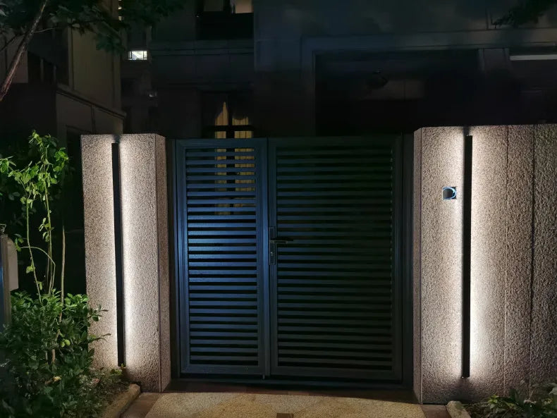 LED strip background wall lamp