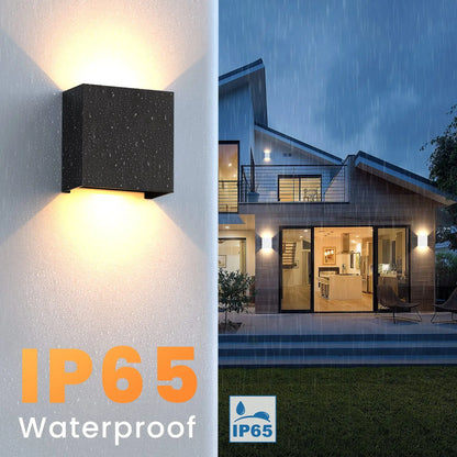 Modern Waterproof LED Wall Sconce Light