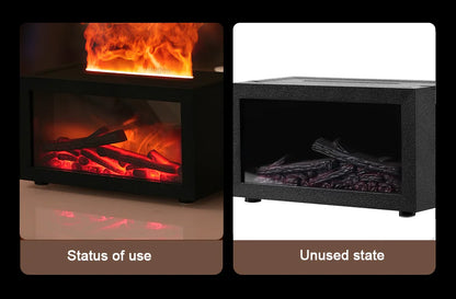 Fireplace Flame Humidifier & Aromatherapy Diffuser