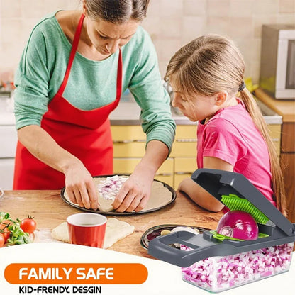 Multi-function Vegetable Chopper Slicer & Dicer Set