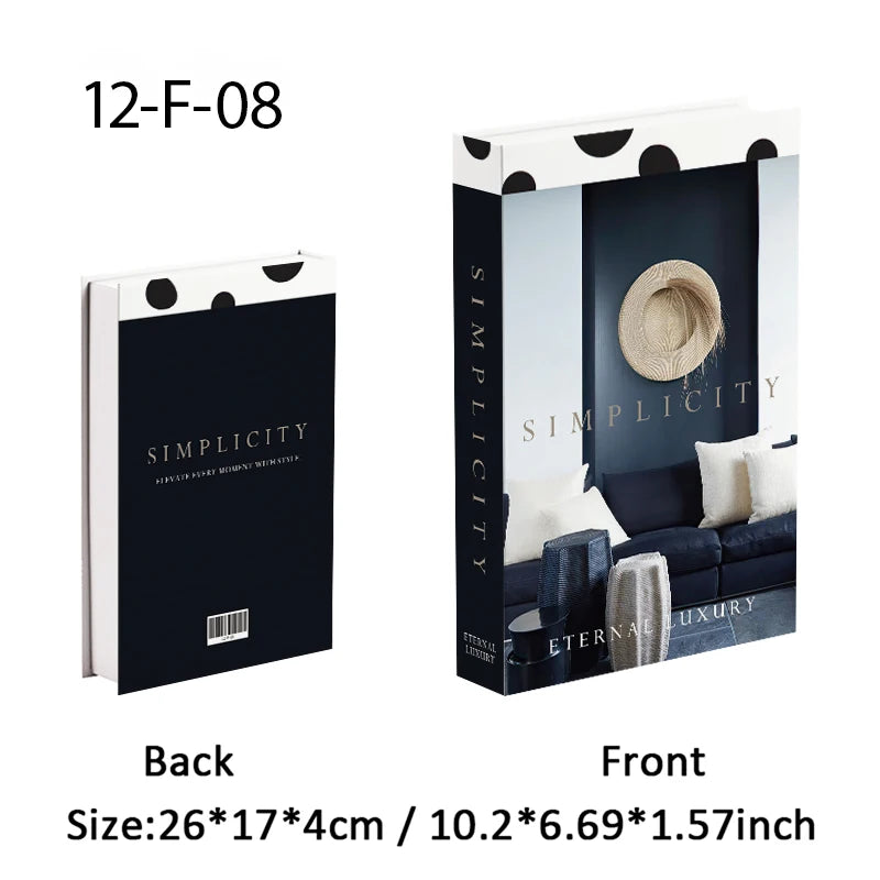 Luxury Decorative Book Box Set