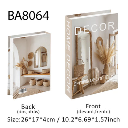 Luxury Decorative Book Box Set